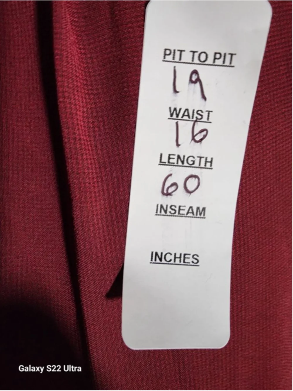 Women's JJ's House Claret Maxi Dress Size 14